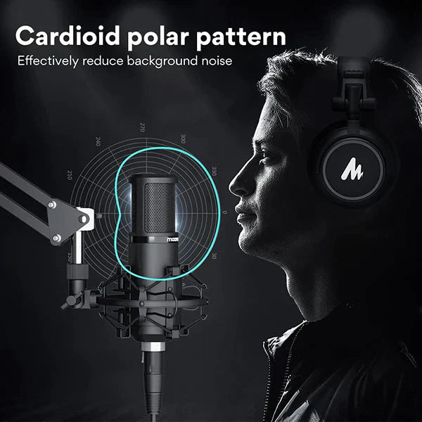 PM320 - Studio Condenser XLR Microphone Set
